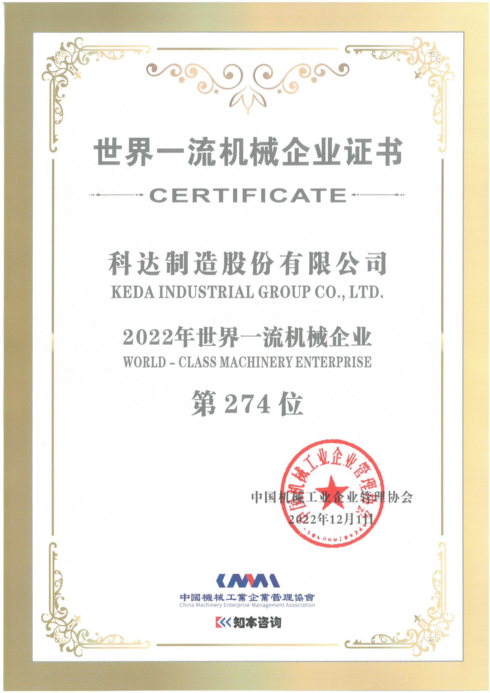 2022������һ����е��ҵ��274λ